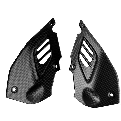 100% Carbon Lufteinlass Abdeckung air intake canaux d'air Matt Satin