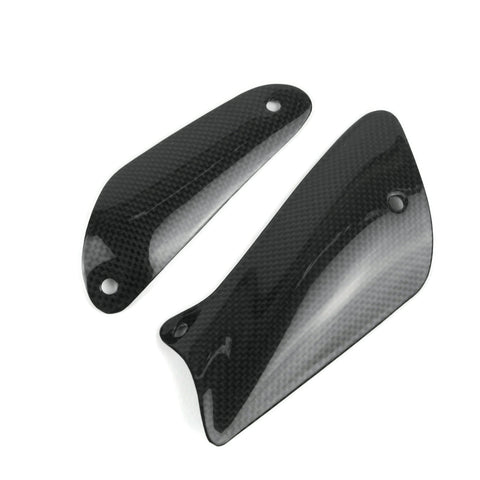 MV Agusta Carbon Auspuff Hitzeschutz Exhaust Heat Shield Protection d'échappement 1