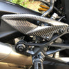 Triumph 765 Street Triple Carbon Fersenschutz Heel Plates Repose Pieds 2