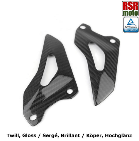 Triumph Speed Triple Carbon Fersenschutz Fersenschoner 2016+