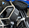 BMW 1250 GS Adventure Carbon Kühlerverkleidung Radiator Panels Caches Radiateur Matt Satin 4