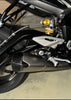 Triumph Street Triple 100 % Carbon Auspuff Hitzeschutz Kappe Exhaust Cover Contour Silencieux 6