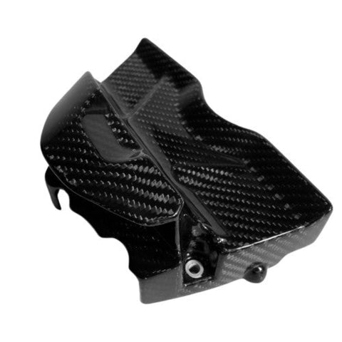 Triumph Tiger 800 Carbon Ritzelabdeckung Sprocket Cover Cache Pignon 