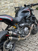 Ducati Monster Carbon Auspuff Hitzeschutz Hitzeschild Exhaust Heat Shield Protection d'échappement 5