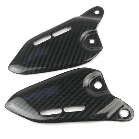 Kawasaki Z900RS Carbon Fersenschutz Heel Plates Protection Repose Pieds 1